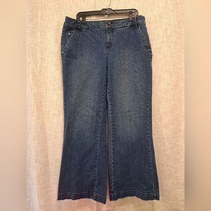 Venezia size 20 Bell Bottoms Dark Blue Jeans